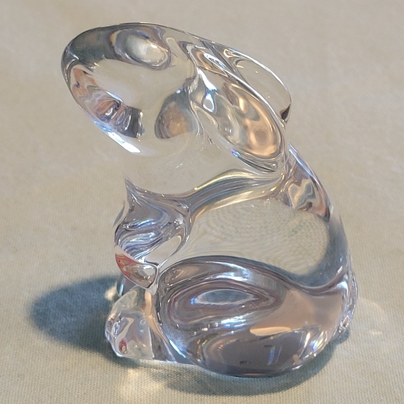 Vintage BACCARAT Crystal Rabbit Figurine. - Picture 8 of 9